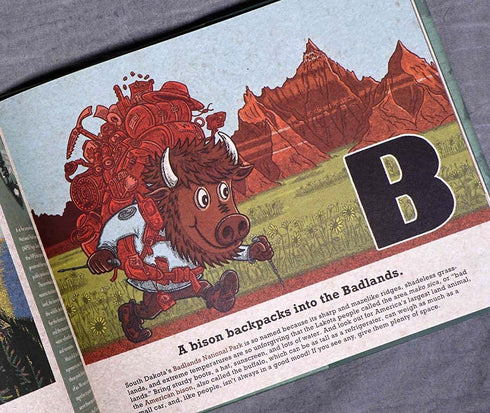 NATIONAL PARKS A TO Z: ADVENTURE FROM ACADIA TO ZION! - D'ANGELO, GUS